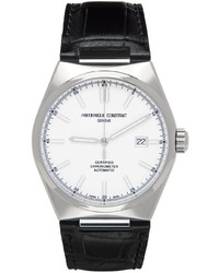 Frederique Constant Black Silver Highlife Automatic Watch