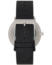 Junghans Black Silver Max Bill Automatic Bauhaus Watch