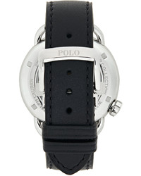 Polo Ralph Lauren Black White Tuxedo Polo Bear 42mm Watch