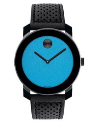 Movado Bold Tr90 Leather Watch