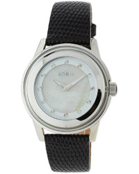 Breil Milano Breil Orchestra Mother Of Pearl Leather Watch Black