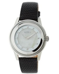 Breil Milano Breil Orchestra Mother Of Pearl Leather Watch Black
