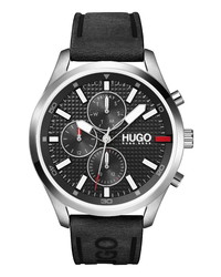 BOSS Chase Chronograph Leather Watch