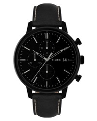Timex Chicago Chronograph Leather Watch