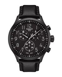 Tissot Chrono Xl Chronograph Leather Watch
