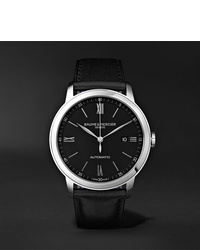 Baume & Mercier Classima Automatic 42mm Stainless Steel And Leather Watch Ref No M0a10453