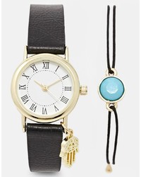 Asos Collection Boho Watch Bracelet Pack