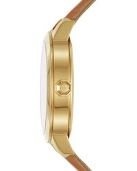 Tory Burch Collins Leather Strap Watch 38mm