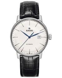 Rado Coupole Classic Automatic Embossed Leather Strap Watch 41mm