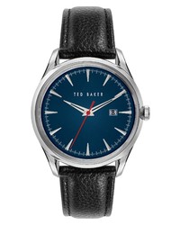 Ted Baker London Daquir Leather Watch