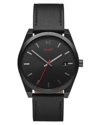 MVMT Elet Leather Watch