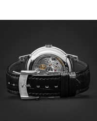 Zenith Elite 6150 42mm Stainless Steel And Alligator Watch Ref No 032270615001c493