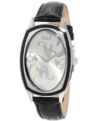 Elletime El20005s04c Black Leather Watch