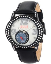 Elletime El20048s02n Black Leather Watch