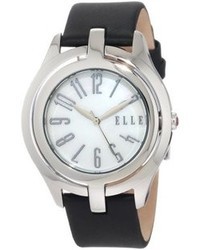 Elletime El20135s04n Black Leather Watch