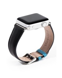 Bluebonnet French Leather Apple Watch