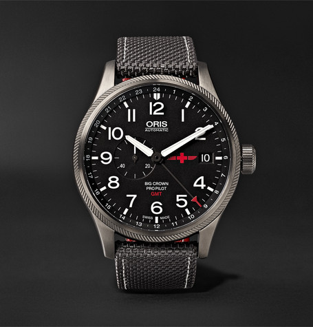 Oris Gmt Rega Limited Edition Automatic 45mm Stainless Steel And