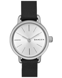 Skagen Hagen Leather Strap Watch 20mm