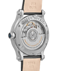 Chopard Happy Sport 36mm Stainless Satin And Diamond Watch