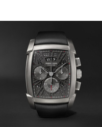 Parmigiani Fleurier Kalpagraphe Limited Edition Chronograph 48mm Titanium And Rubber Watch