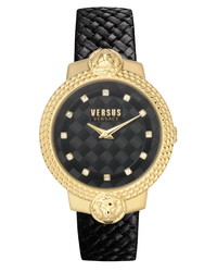 Versus Versace Leather Watch