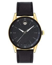 Movado Leather Watch
