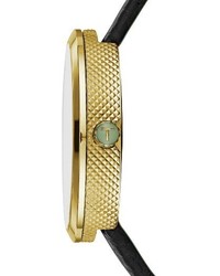 Ted Baker London Jack Round Leather Strap Watch 40mm