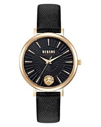 Versus Versace Mar Vista Leather Watch