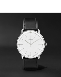 Junghans Max Bill Automatic 38mm Stainless Steel And Leather Watch Ref No 027350100