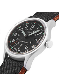 Timex Mk1 Camper Aluminium And Oiled Canvas Watch