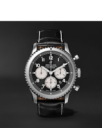 Breitling Navitimer 8 B01 Chronograph 43mm Stainless Steel And Alligator Watch Ref No Ab0117131b1p1