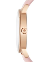 Kate Spade New York Monterey Multifunction Leather Strap Watch 38mm