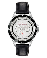 Ted Baker London Northn Leather Watch