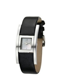 Other Joy Cuadrods Black Leather Watch