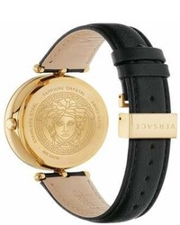 Versace Palazzo Empire Leather Strap Watch 39mm