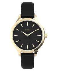 Timex Peyton Leather Watch