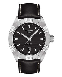 Tissot Pr 100 Leather Watch