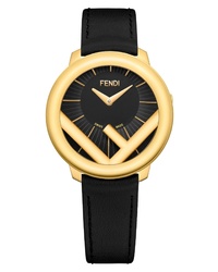 Fendi Run Away Leather Watch
