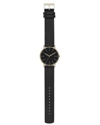 Skagen Signatur Leather Strap Watch 40mm