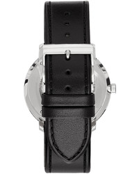 Junghans Silver Black Automatic Max Bill Watch
