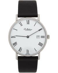 Ole Mathiesen Silver Roman Numerals 1962 Classic Watch