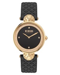 Versus Versace South Bay Leather Watch