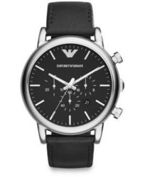 Emporio Armani Stainless Steel Chronograph Watch