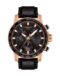 Tissot Supersport Chronograph Leather Watch