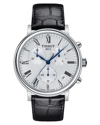 Tissot T Classic Carson Premium Chronograph Leather Watch