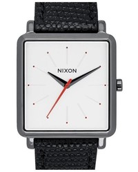 Nixon The K Squared Leather Strap Watch 32mm X 30mm