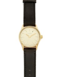 Nixon The Sentry 38 Leather Watch