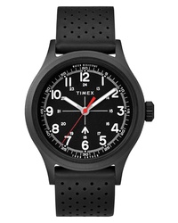 TimexR x Todd Snyder Timex X Todd Snyder The Military Leather Watch