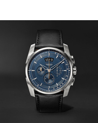 Parmigiani Fleurier Tonda Metrographe 40mm Stainless Steel And Leather Watch