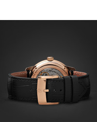 Parmigiani Fleurier Toric Automatic Chronometer 408mm Rose Gold And Alligator Watch